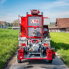 Schlauchverlegefahrzeug